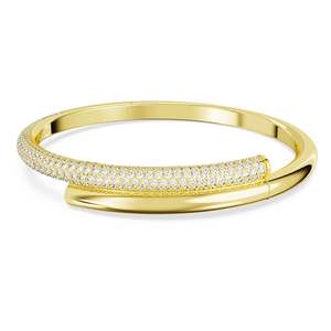 Bracelet: DEXTERA BANGLE - WHITE, GOLD