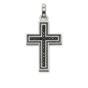 Pendant: BLACK CROSS PENDANT
