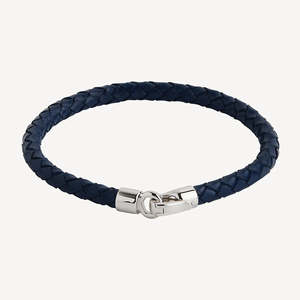 MARINER MEN'S PLAITED LEATHER BRACELET