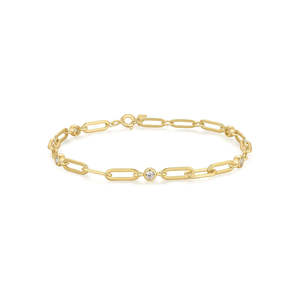 REIMAG BEZEL STATION PAPER CLIP CHAIN BRACELET