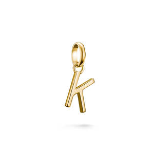 CONNECT LETTER 'K' CHARM
