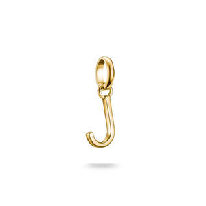 Charm: CONNECT LETTER 'J' CHARM