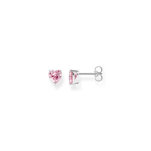 Earring: HEART-SHAPED STUD EARRINGS