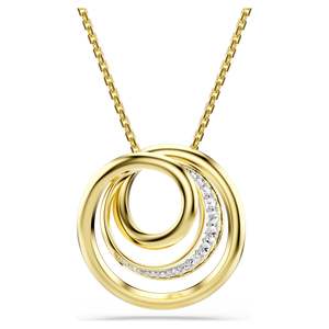 HYPERBOLA NECKLACE - WHITE, GOLD