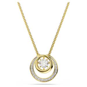 HYPERBOLA PENDANT - WHITE, GOLD