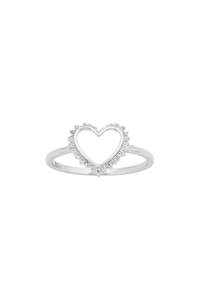FLAMING HEART RING