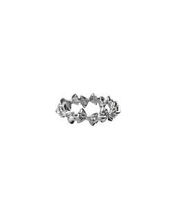 PIERCED BOW INFINITY RING