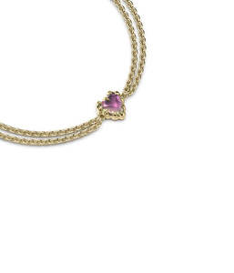 Bracelet: LOVE CLAW BRACELET MYSTIC QUARTZ