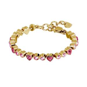 Bracelet: FURY SHINY GOLD ROSE BRACELET