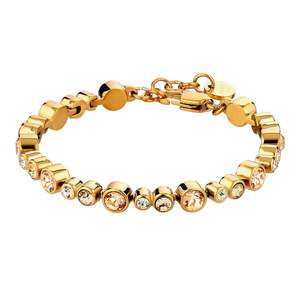 TERESIA SHINY GOLD PEACH BRACELET