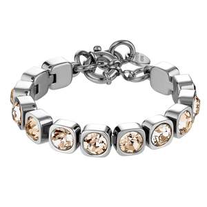 Bracelet: CONIAN SHINY SILVER SAND BRACELET