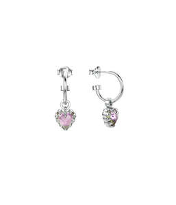 LOVE CLAW ANCHOR EARRINGS MYSTIC QUARTZ