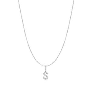 STAR LETTER 'S' NECKLACE