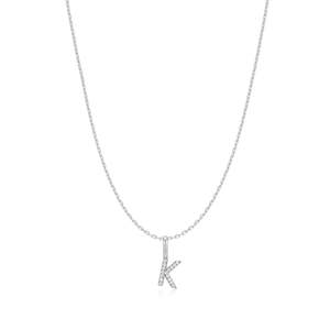 Necklace: STAR LETTER 'K' NECKLACE