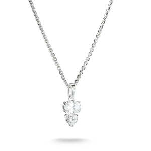 BOLD OVAL HEART NECKLACE