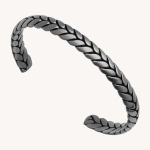 Bracelet: COMMANDER MEN'S STEEL CUFF
