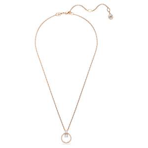 Necklace: CONSTELLA PENDENT - WHITE, ROSE-GOLD