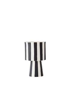 Homewares: Toppu Pot Small Black and White