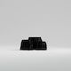 Lulu Planter Large Black Gloss