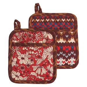 Evette Pot Holder Set