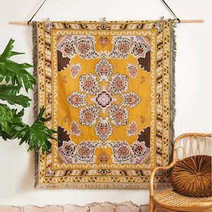 Here Comes The Sun Throw Picnic Rug