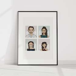 Custom 1: Custom family portrait