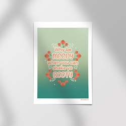 Moody Booty â¢ Mini-print