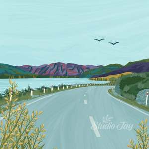 Dunstan Bend | PRINT