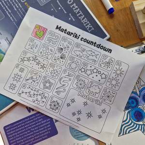 All: Matariki countdown colouring in | FREE digital file
