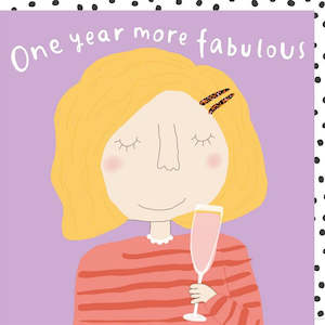 New Arrivals: Rosie Made A Thing - More Fabulous - Birthday Card