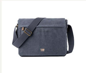 Classic Flap Front Messenger Bag - Blue