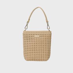 Evening Bags: Coco Mini Bag Raffia Fine Braid