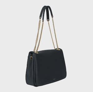 Saben Florence Shoulder Bag Black Bubble