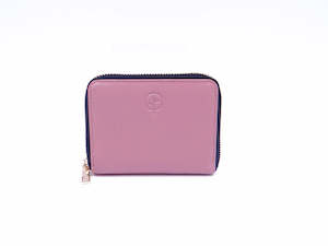 Zip Wallet for Card/Coin & Notes - Pink