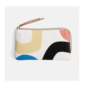Caroline Gardner - Abstract - Padded Zip Pouch