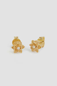 Earrings 1: Bloom within Lotus Stud Earrings  - 18k Gold Vermeil