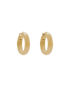 Earrings 1: ERA HOOPS (18K GOLD PLATED)