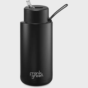 34oz Reusable Bottle (straw) - Midnight