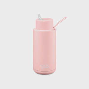 34oz Reusable Bottle (straw) -  Blushed