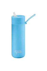 Drink Bottles: 20oz Reusable Bottle (straw) - Blue Sky