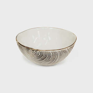 Plates And Platters: Cockle Shell Bowl - White