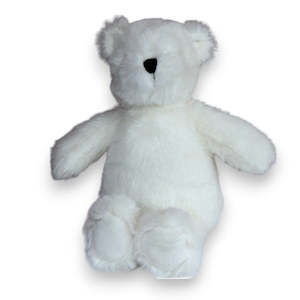 Toys: Littlefoot Bear Comforter - Warm White