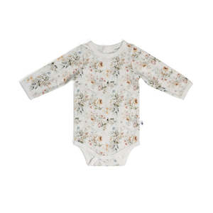 Cotton Bodysuit 3mth Floral