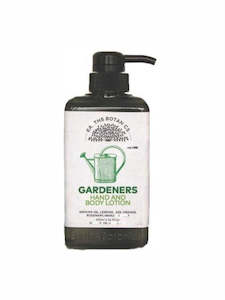 Skincare: Earth Botanics   Gardeners Hand and Body lotion pump