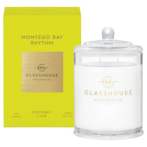 Glasshouse  MONTEGO BAY RHYTHM candle Large 380g