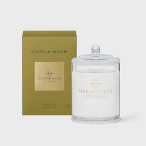 Candles: Glasshouse  KYOTO IN BLOOM candle large  380g