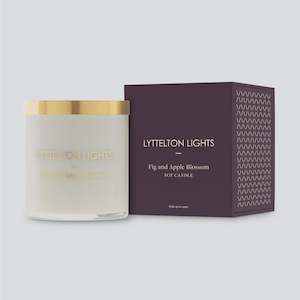 Candles: Fig & Apple Blossom Candle Medium