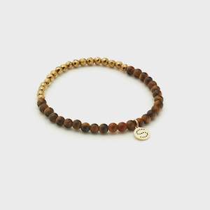Bracelets 1: Party at the Front Bracelet (Tigers Eye)