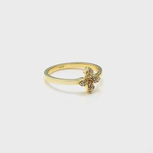Flora Ring (Gold/CZ)