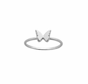 KW Butterfly Ring - Silver